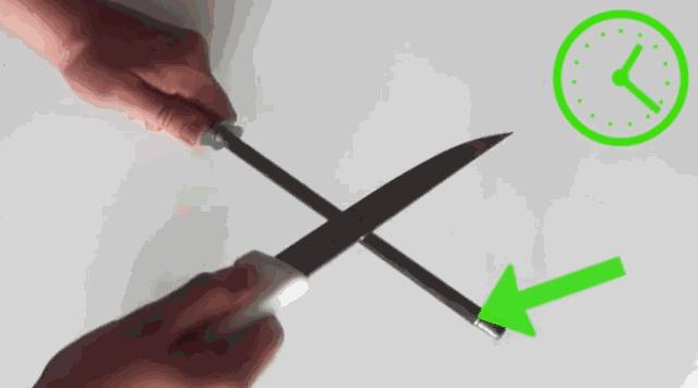 生活小窍门:菜刀变钝了怎么办?