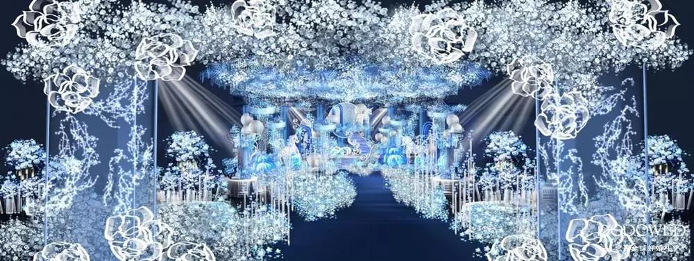 铁艺花瓣婚礼装饰,婚礼铁艺拱门装饰