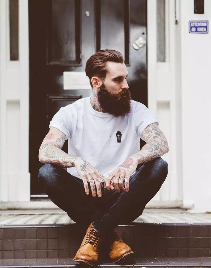 男人如何快速留胡子,男士怎么留适合自己的胡子