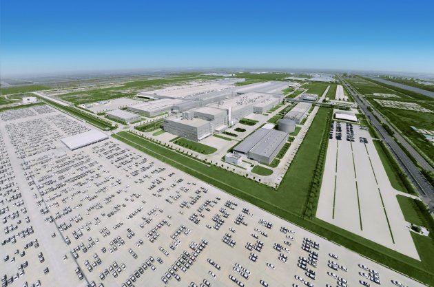 全球工业4.0上汽大众宁波工厂,上汽大众宁波工厂