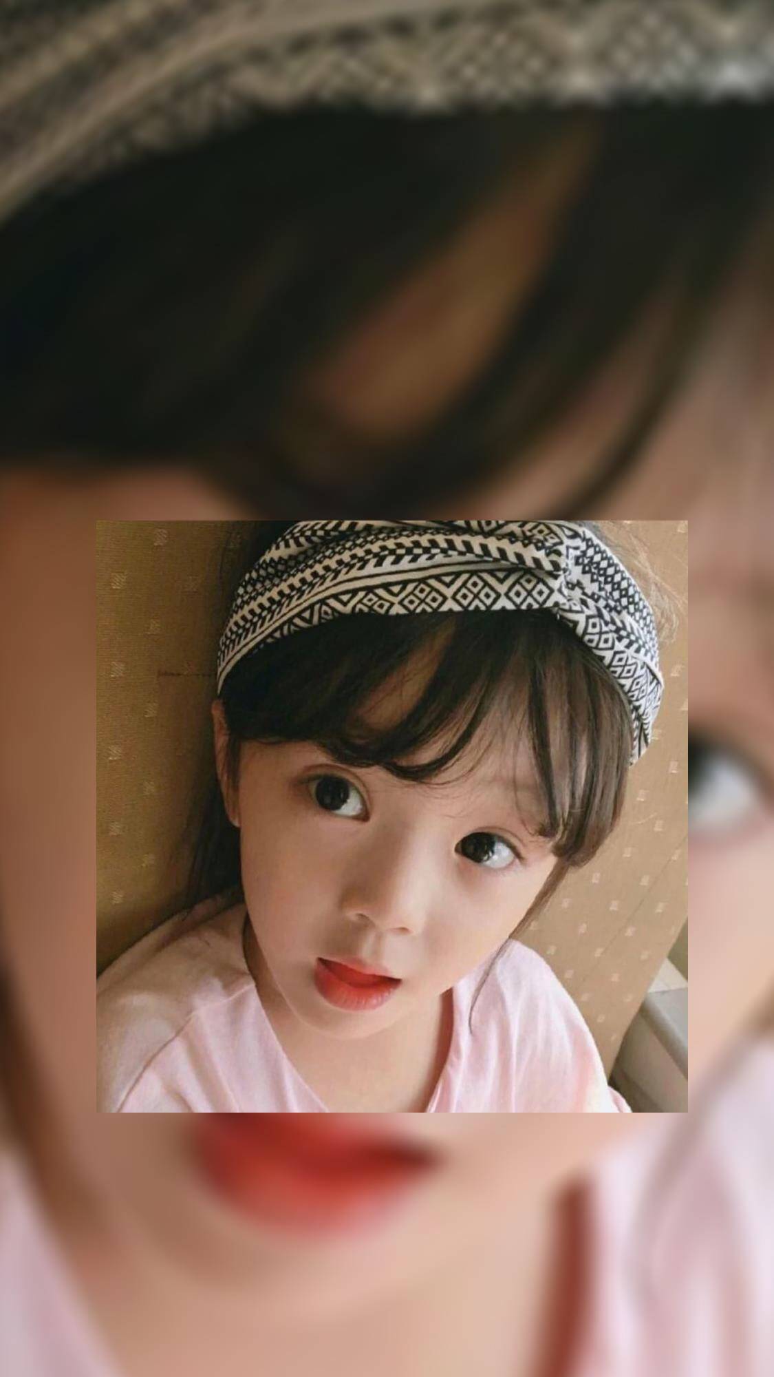 好看的壁纸可爱卡通萌娃,大眼萌娃壁纸高清图片