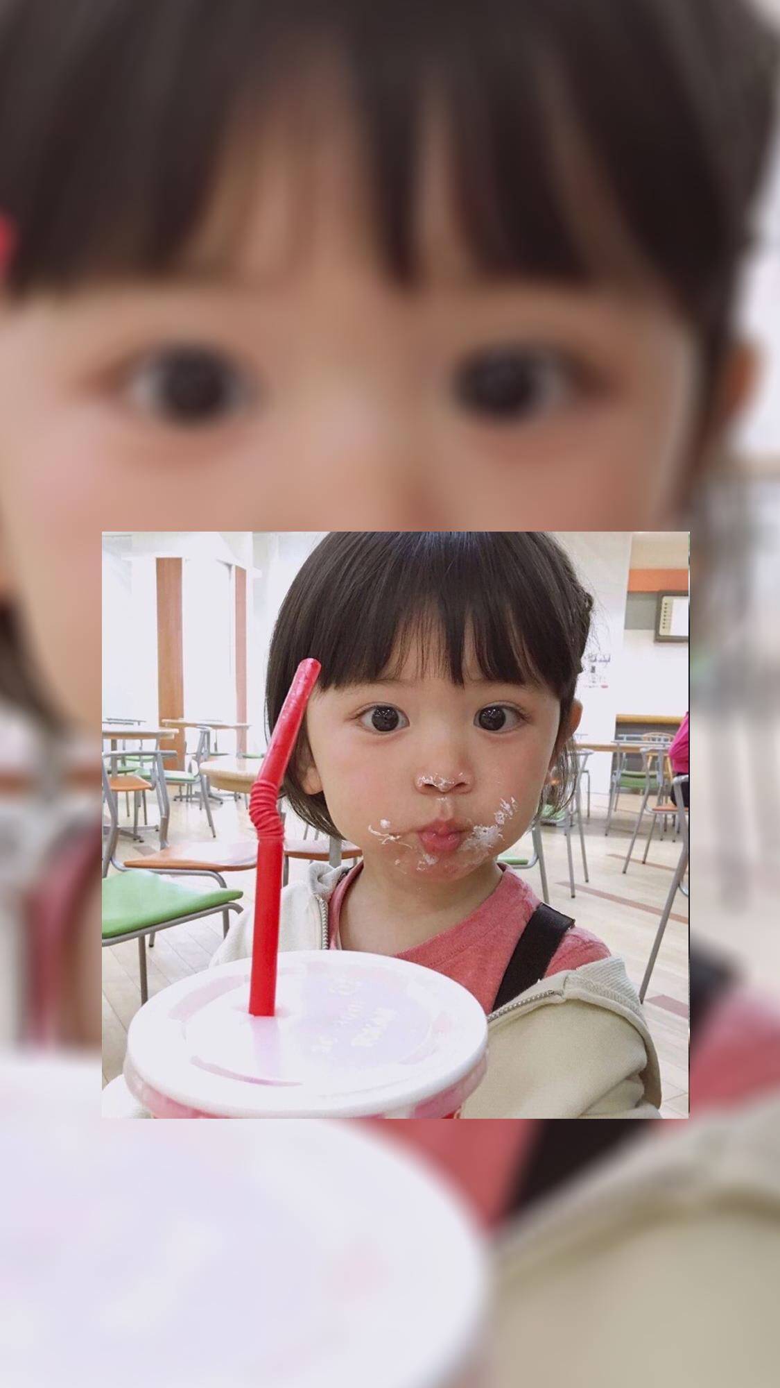 好看的壁纸可爱卡通萌娃,大眼萌娃壁纸高清图片