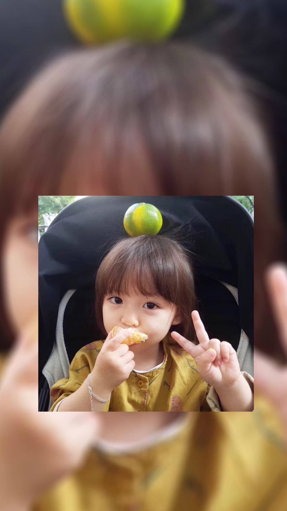 好看的壁纸可爱卡通萌娃,大眼萌娃壁纸高清图片