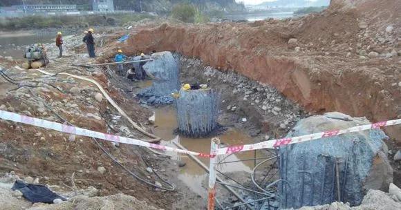 桩基缺陷处理流程,桩基防止塌孔的技术措施