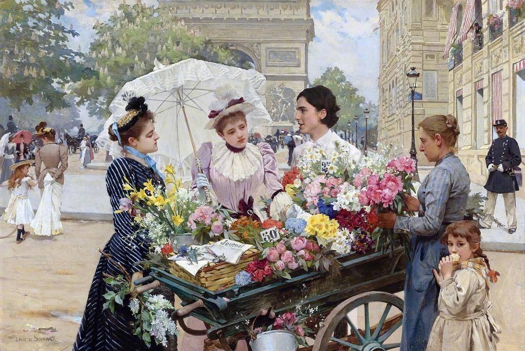 把“小甜茶”P到油画里竟毫无违和感,果然是“美到越界”的男子