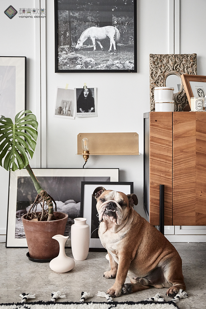 江景豪宅10万装出北欧风,北欧风刚需房设计