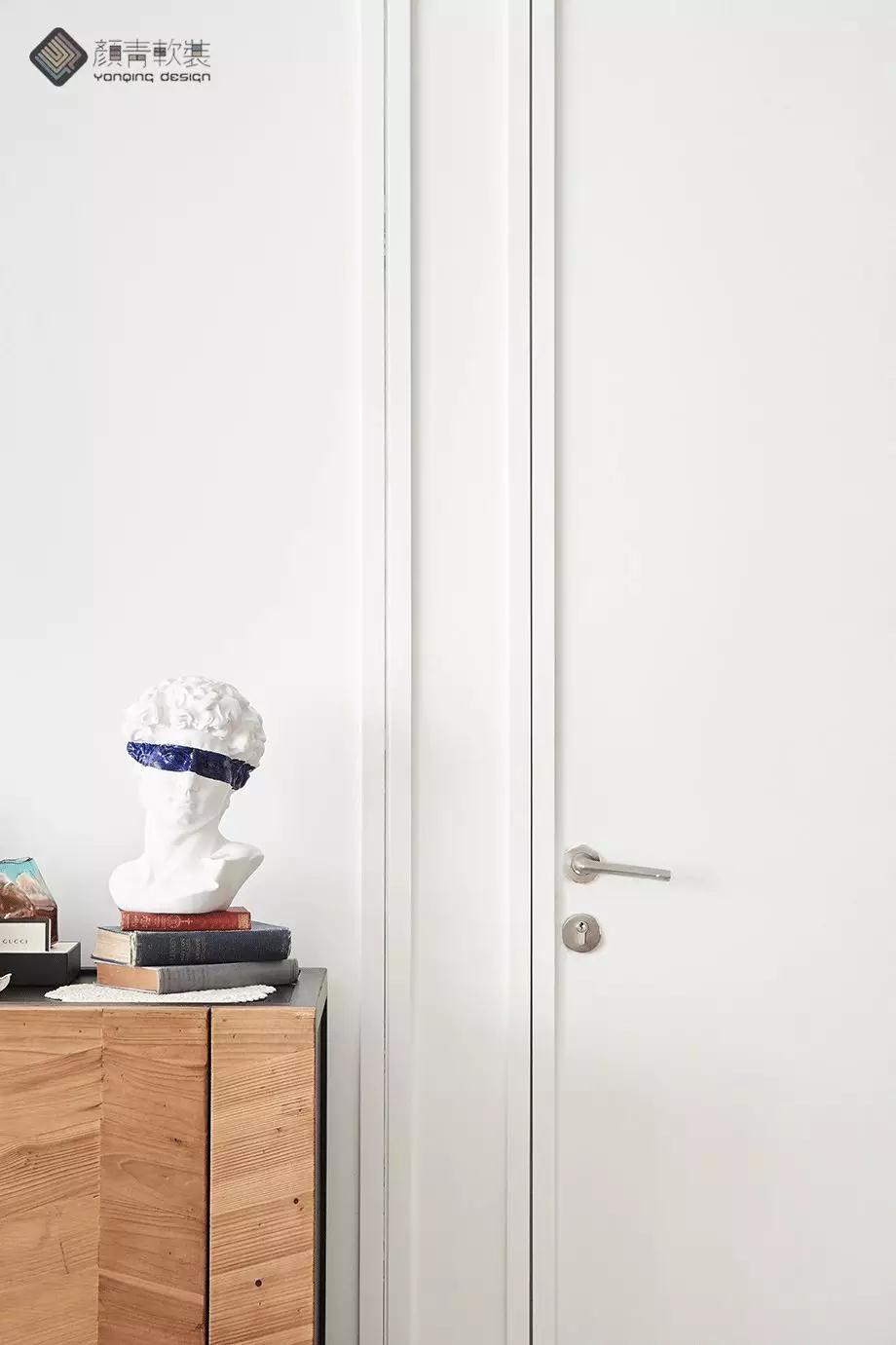 江景豪宅10万装出北欧风,北欧风刚需房设计