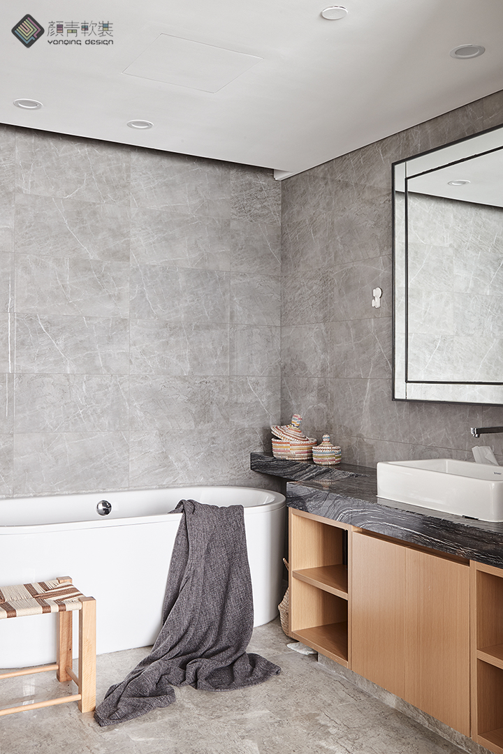 江景豪宅10万装出北欧风,北欧风刚需房设计