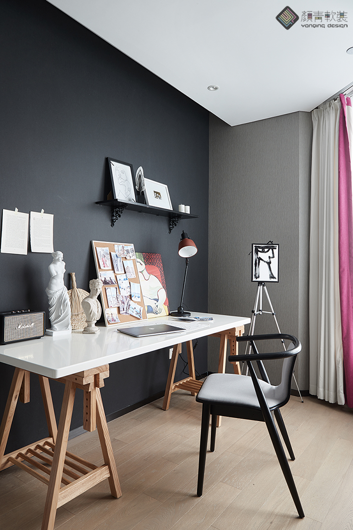 江景豪宅10万装出北欧风,北欧风刚需房设计