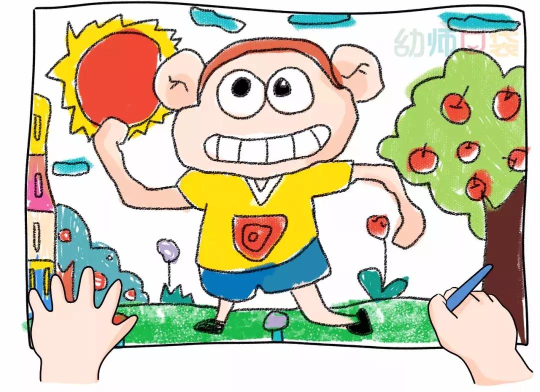 儿童图片绘画教程,一招教你解读孩子的画