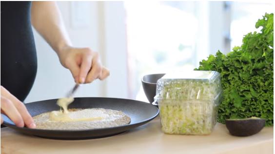 亚麻籽苞米卷,低碳亚麻籽卷饼