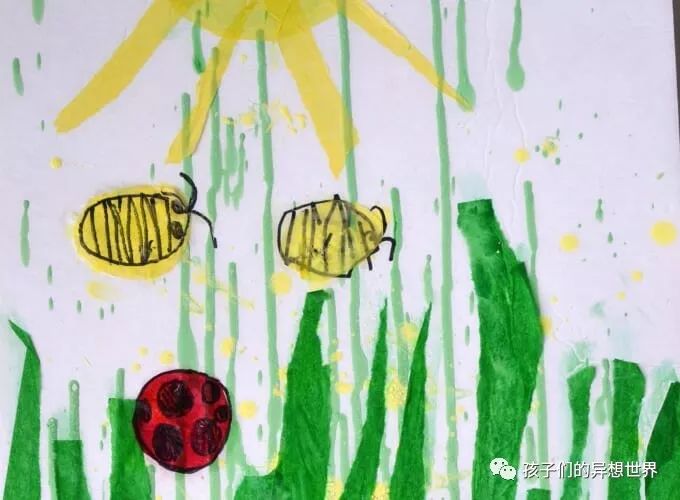 全球最好的涂鸦抽象艺术画,抽象艺术画孩子