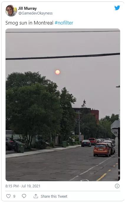 红月奇观,加拿大奇观