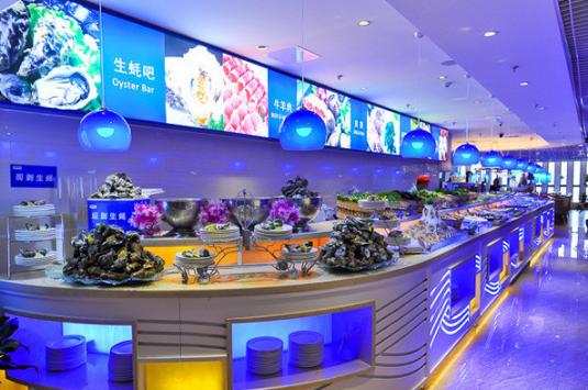 看得见的新鲜,深挖深海800米海鲜自助的秘密|深圳餐饮设计