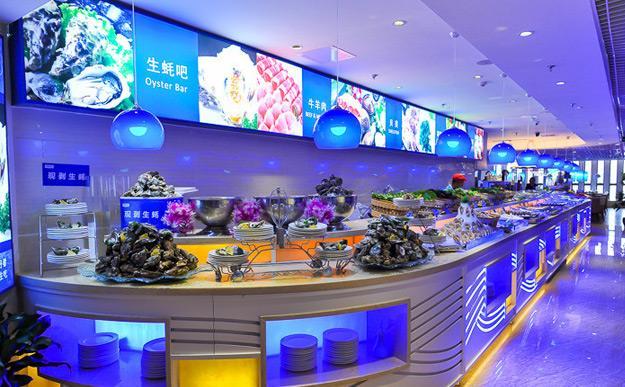 看得见的新鲜,深挖深海800米海鲜自助的秘密|深圳餐饮设计
