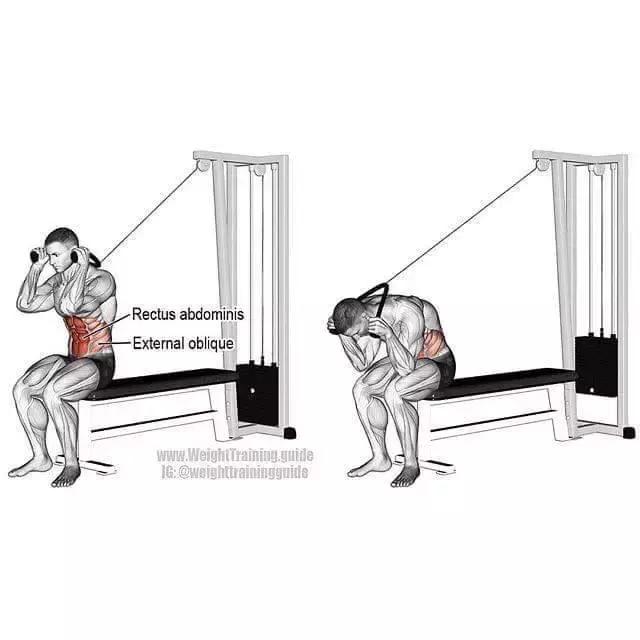 腹肌帅哥小鲜肉锻炼,练腹肌不伤腰速成腹肌的动作