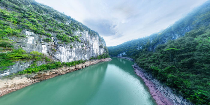 张家界华程网展用全景传播美丽