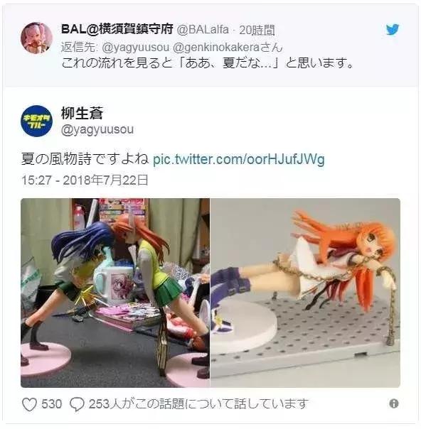 在国内的日本手办,日本现在流行的手办