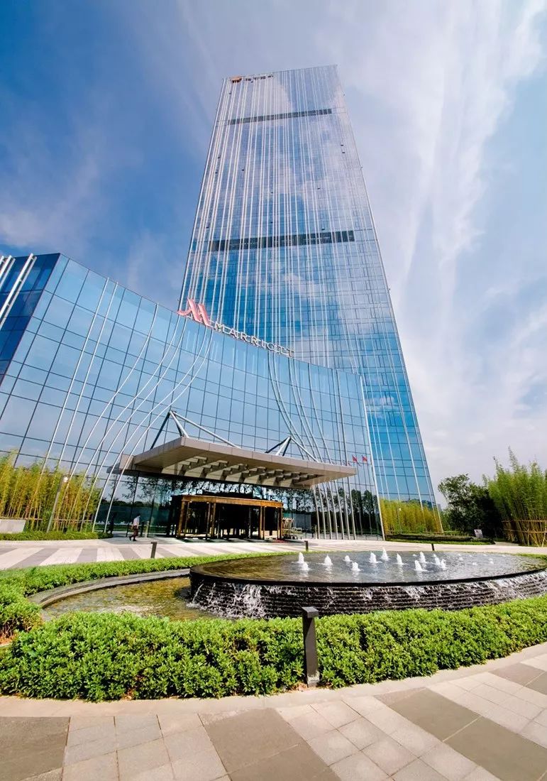 杭州临安万豪酒店效果图,杭州第二家万豪酒店