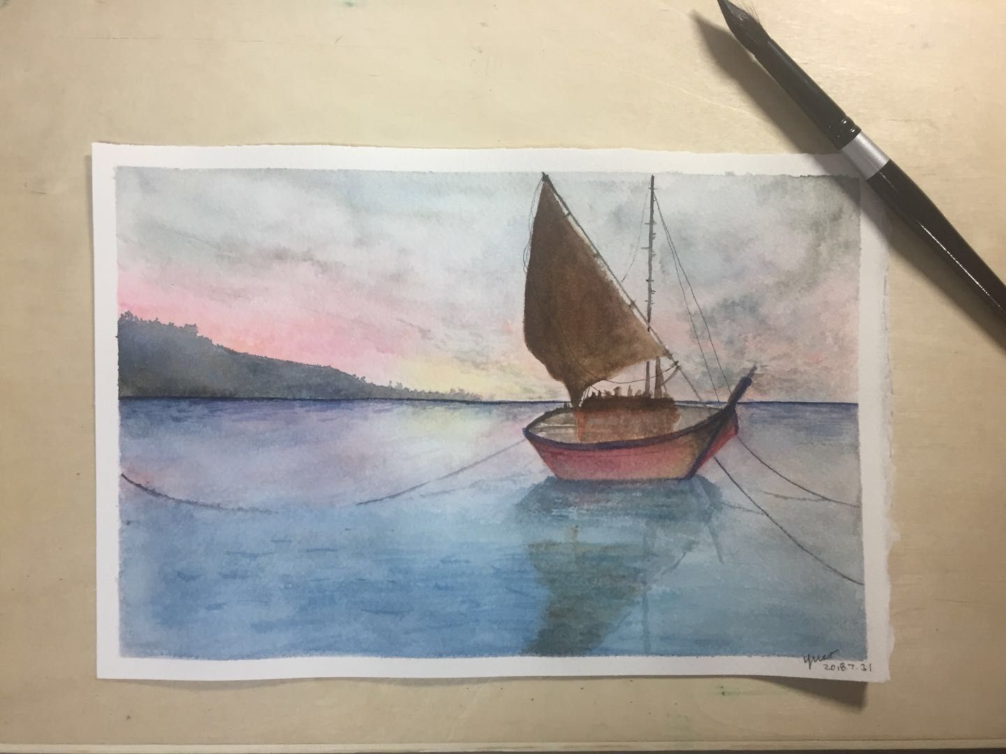 幸福画吧7月份作品,幸福原创绘画作品欣赏