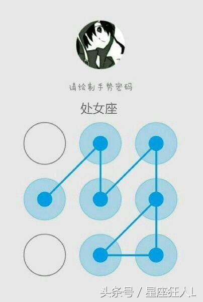 双鱼座星座手势密码图案,十二星座射手座手势密码