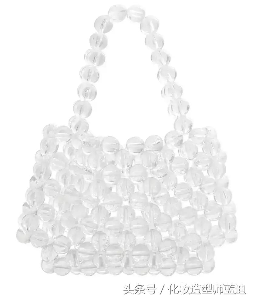 珠子手工包推荐,奶奶风的串珠包