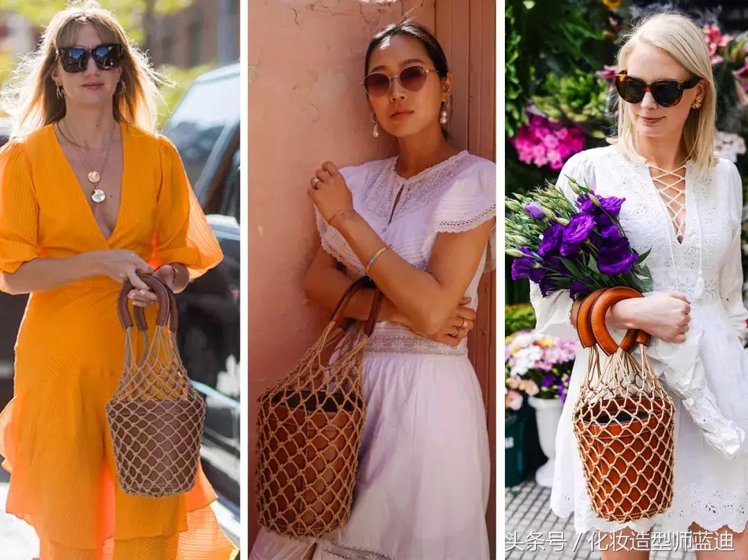 珠子手工包推荐,奶奶风的串珠包