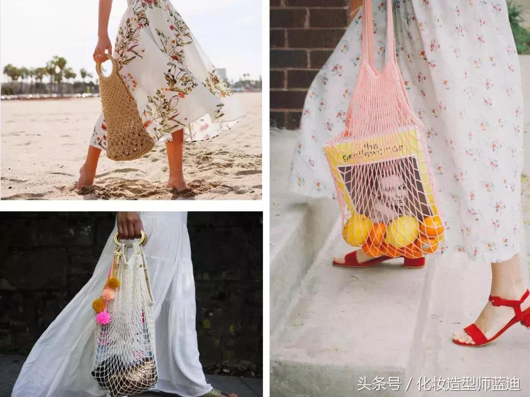 珠子手工包推荐,奶奶风的串珠包