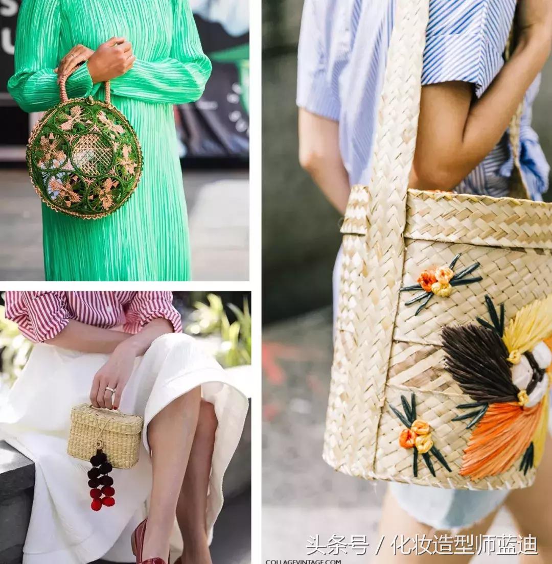 珠子手工包推荐,奶奶风的串珠包