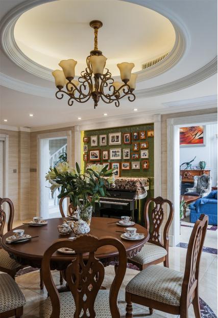 永不过时的中式餐桌,简约中式餐桌