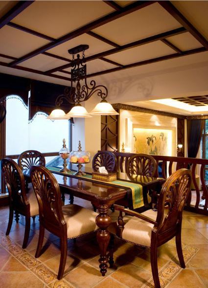 永不过时的中式餐桌,简约中式餐桌