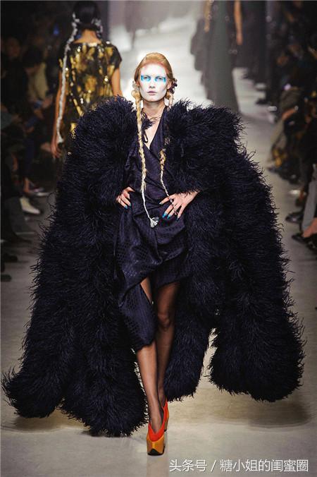 黑色貂皮穿搭推荐,貂皮女王风穿搭