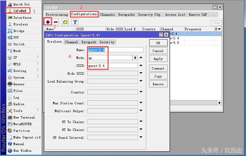 ros软路由上网设置,ros双软路由