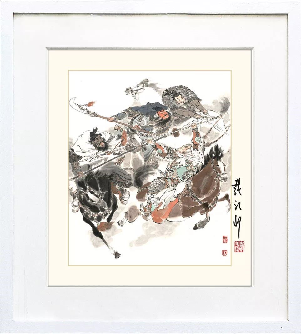 中国百年版画展作品集 (名家版画作品展)