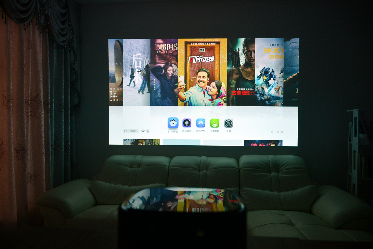 坚果v20s投影仪的真实流明,坚果v10投影流明