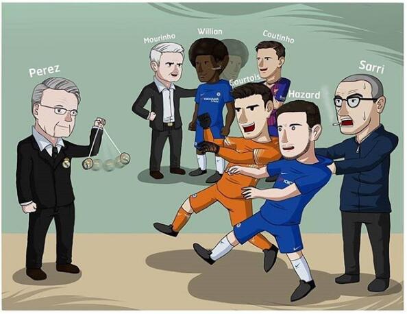 漫画恶搞,足坛漫画