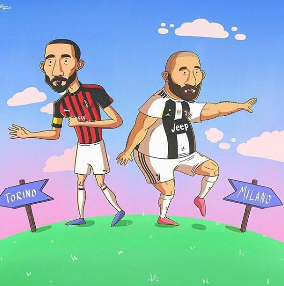 漫画恶搞,足坛漫画