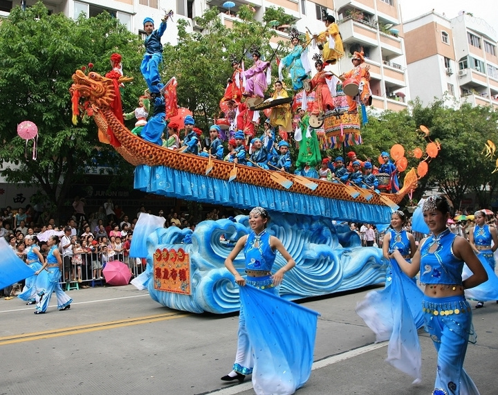 沙湾飘色巡游地点,沙湾古镇非遗文化有哪些