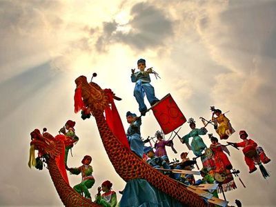 沙湾飘色巡游地点,沙湾古镇非遗文化有哪些