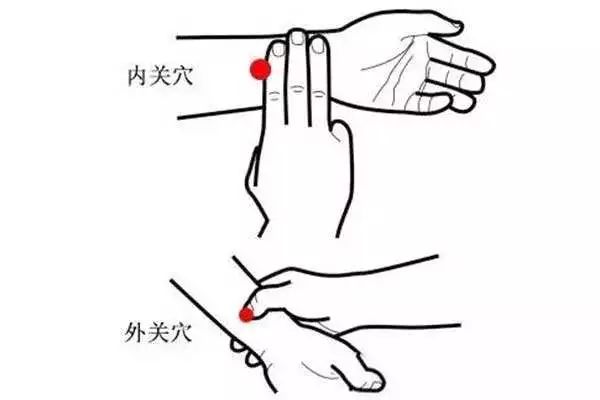 出现先兆中暑按什么穴位好,中暑肚子不舒服头晕要点哪个穴位