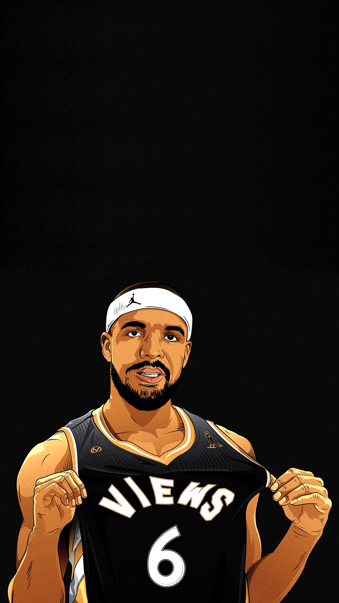 体育迷的最爱，个性的NBA体育明星卡通动漫真人手机壁纸都有了