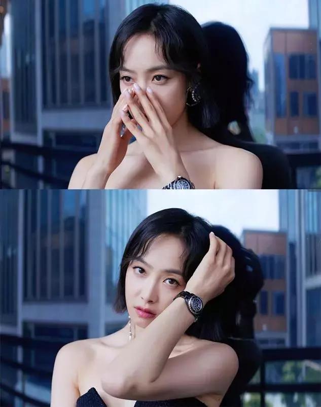 杨幂全脸脂肪填充图片,杨幂胎毛发际线教程