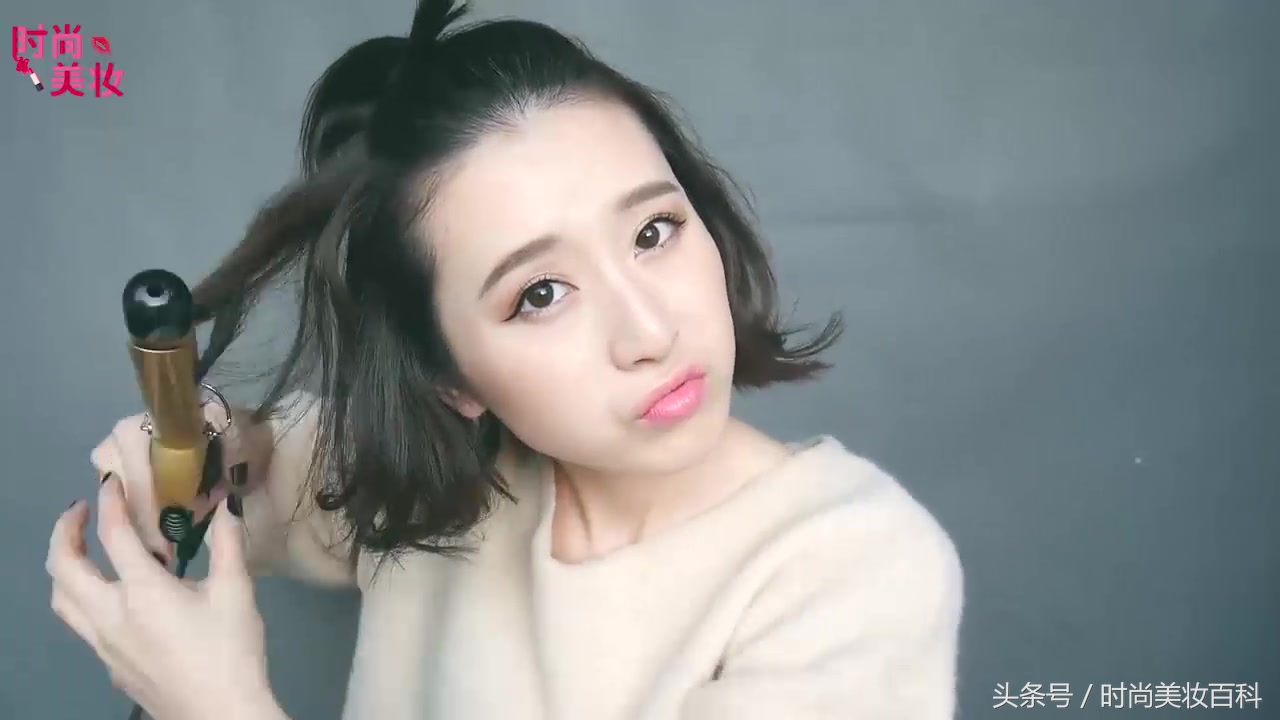 时尚短发打理教程,时尚短发发型修剪教程