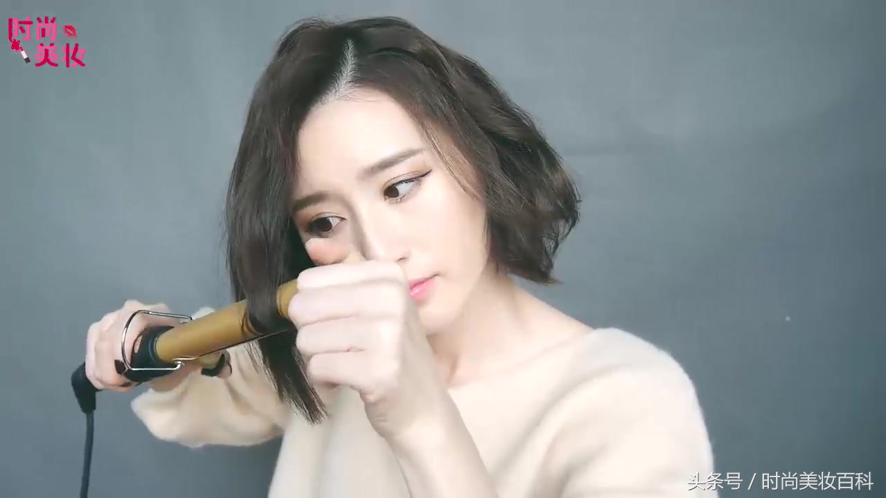 时尚短发打理教程,时尚短发发型修剪教程