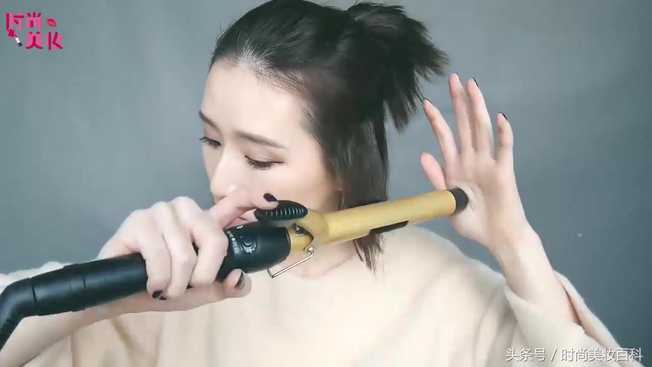 时尚短发打理教程,时尚短发发型修剪教程