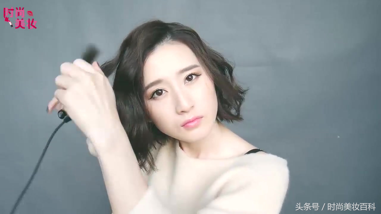 时尚短发打理教程,时尚短发发型修剪教程