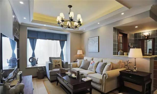 美式乡村地砖装修效果图,美式乡村装修风格厨房