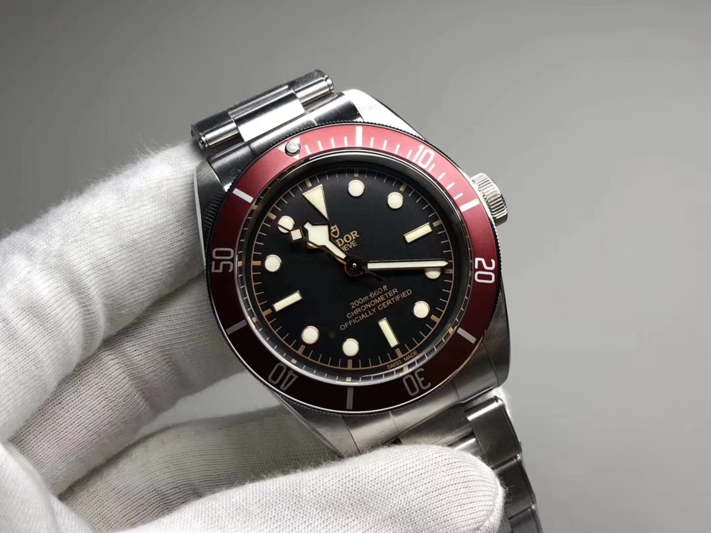 zf厂出品最新版本帝舵小黑花,正品帝舵启承系列