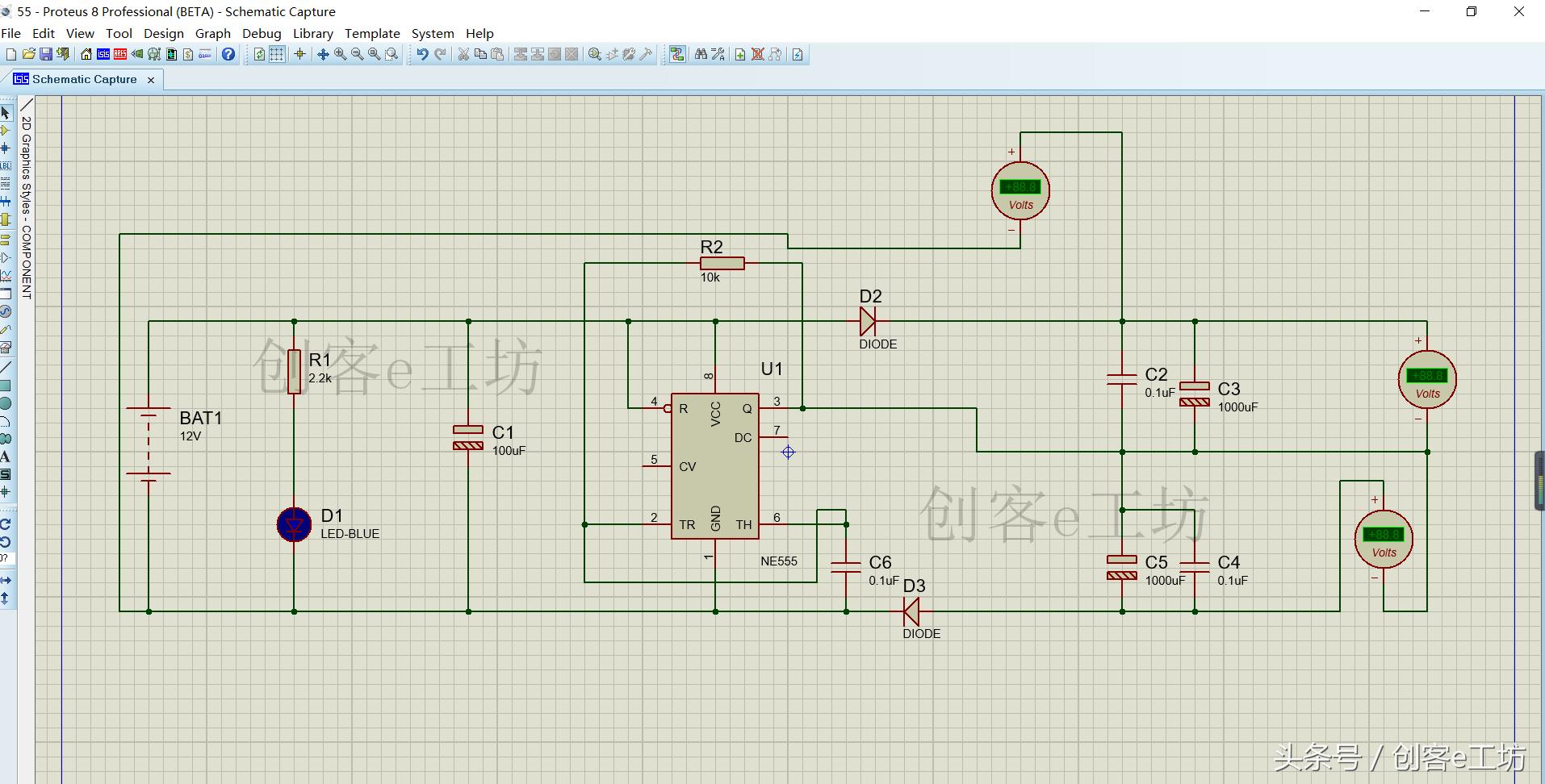 单电源怎么变双电源,2030单电源转双电源电路图