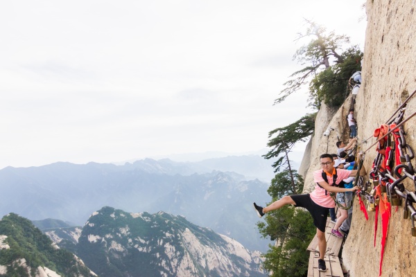 陕西华阴华山旅游,华阴市华山景点